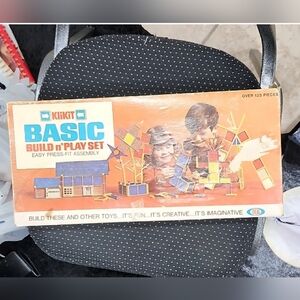 VINTAGE KLIKIT BASIC BUILD 'N' PLAY SET
